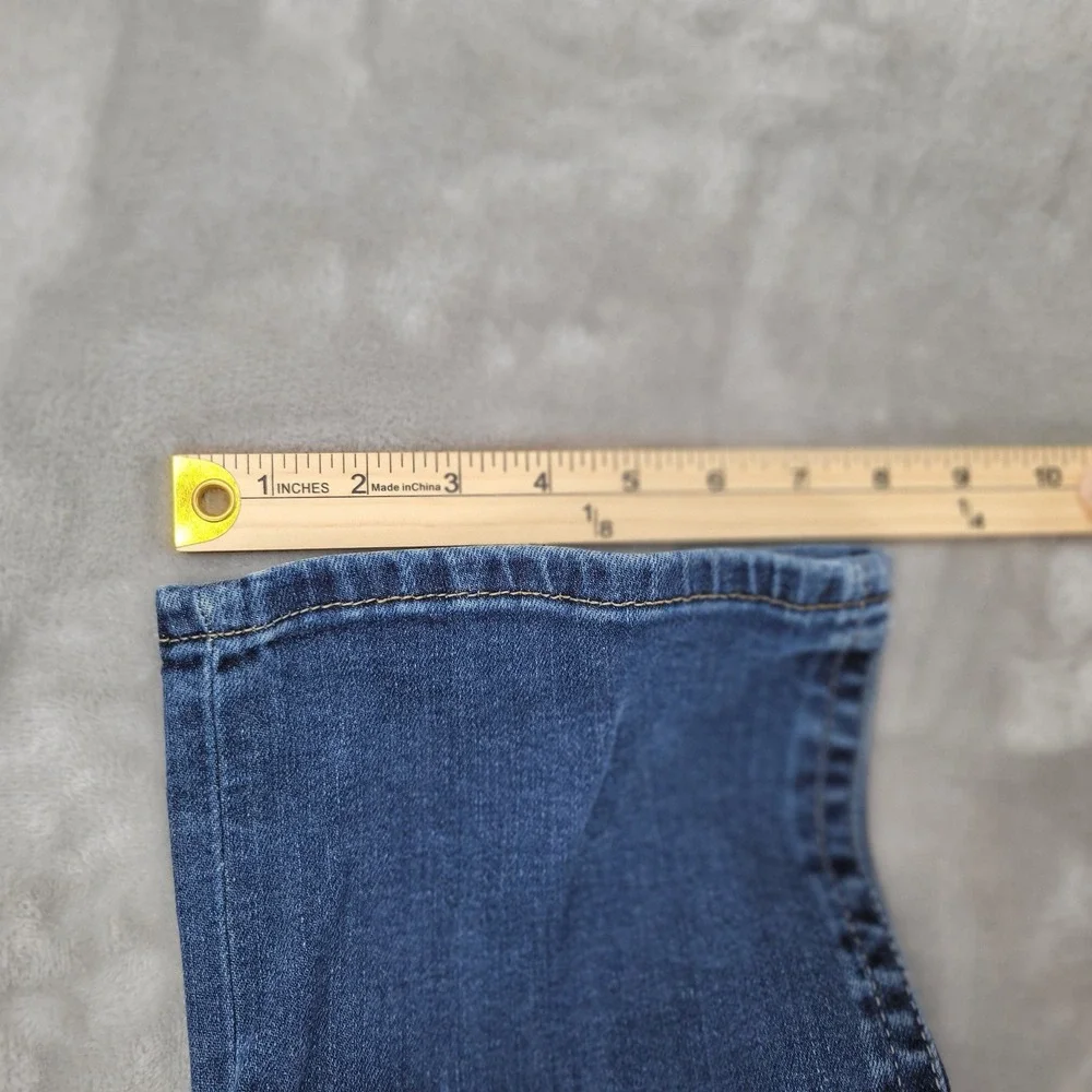 Wrangler Ultimate Riding Jean Willow Womens 28x34 Blue Bootcut Stretch Denim - Picture 12 of 12